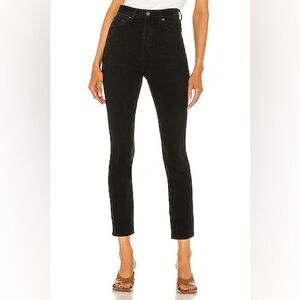 Agolde Roxanne Skinny Jeans in Jet